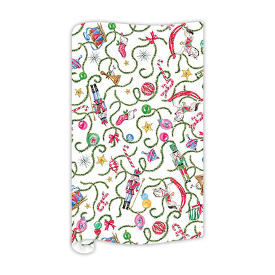 Rosanne Beck Wrapping Paper | Nutcrackers & Toys