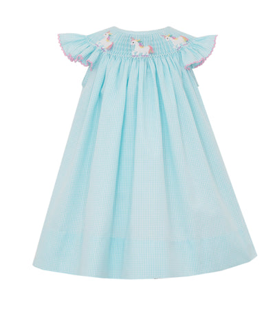 Petit Bebe Smocked Bishop | Unicorns