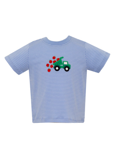 Claire & Charlie Applique Shirt | Apple Truck