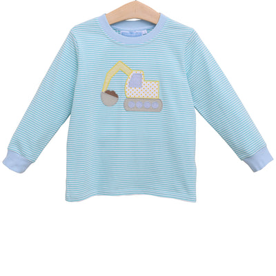 Trotter Street Applique Shirt | Construction