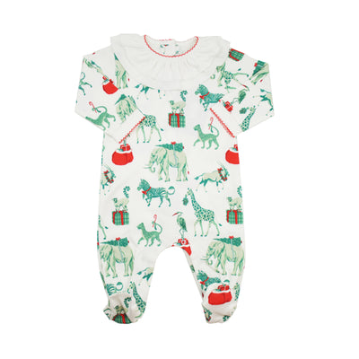 Heyward House Christmas Safari Footie | Miss