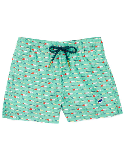 Properly Tied Swim Trunks | Vintage Lures