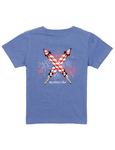 Properly Tied Short-Sleeve Tee | Firecracker