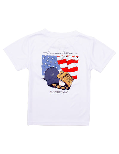 Properly Tied Performance Tee | America's Pastime