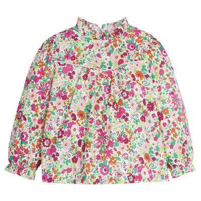 Bisby McCall Top | Magenta Floral