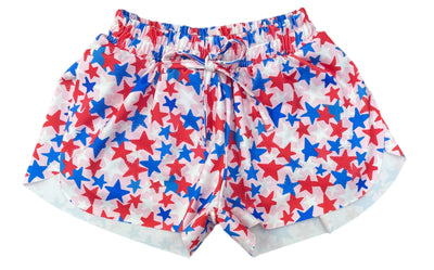 BE elizabeth Butterfly Shorts | Patriotic Stars