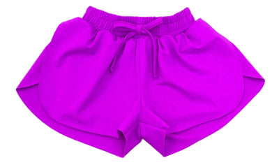 BE elizabeth Butterfly Shorts | Purple