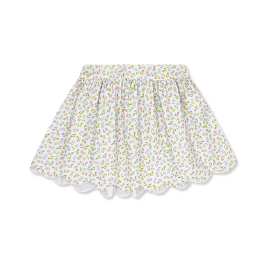 Lullaby Set Susie Scallop Skirt | Fairhope Floral