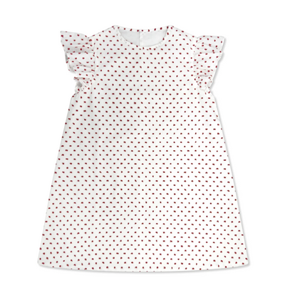 Set Proper Savannah Dress | Red Swiss Dot