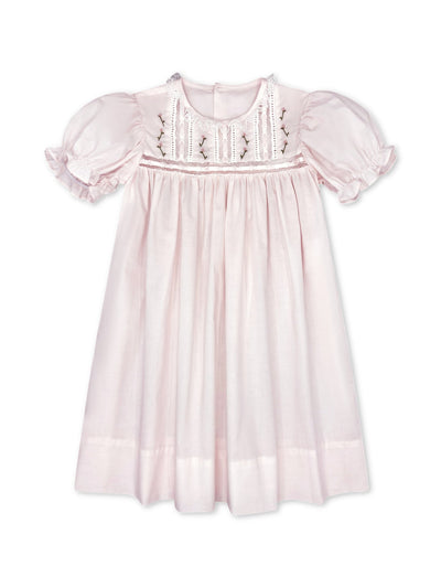 Lullaby Set Elizabeth Dress | Pink Batiste