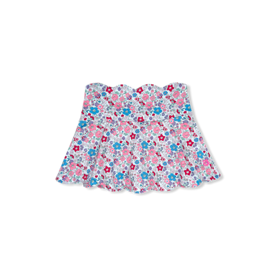 SET Athletics Zoe Scallop Skirt | Bloomberry Floral