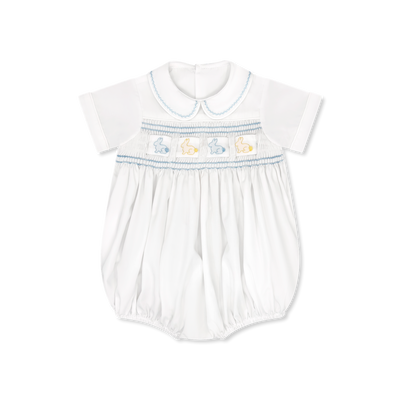 Lullaby Set Noah Ribbon Bubble | White Batiste