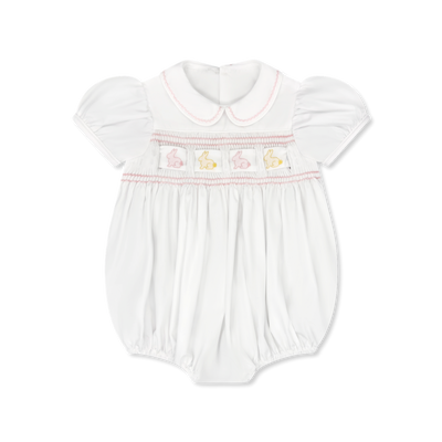 Lullaby Set Ruth Ribbon Bubble | White Batiste