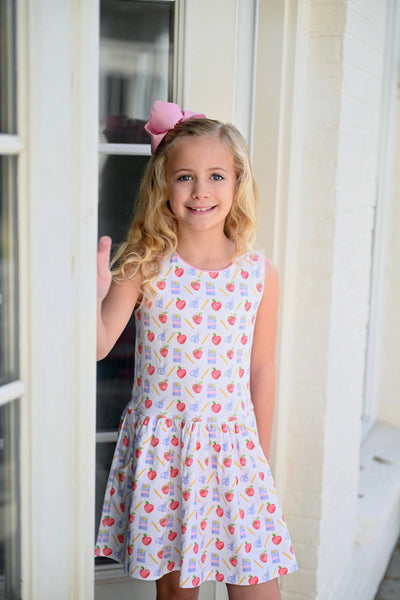 James & Lottie Wendy Dropwaist Dress | School Pima