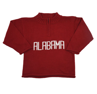 Luigi Alabama Half-Zip Sweater