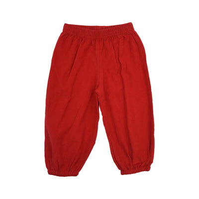 Luigi Corduroy Bloomer Pants | Red