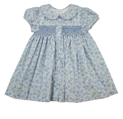 James & Lottie Ella Floral Smocked Dress