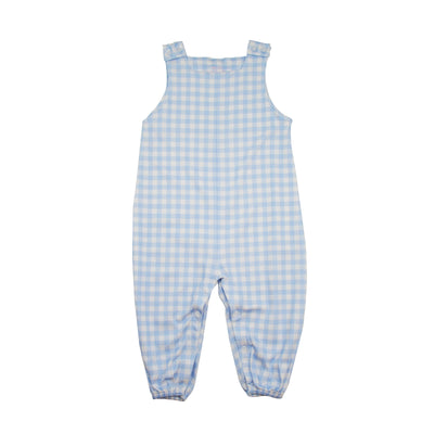 James & Lottie James Longall | Blue Gingham Knit