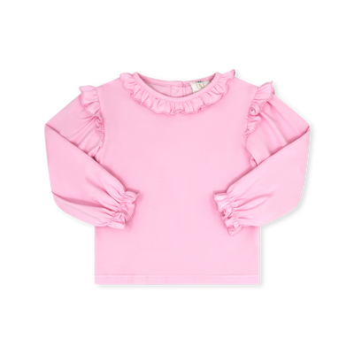 Lullaby Set Evelyn Blouse | Pink Knit