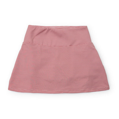 Lila + Hayes Margot Performance Skort | Red Stripe