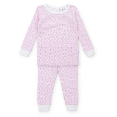 Lila + Hayes Ava Pajamas | Scalloped in Pink